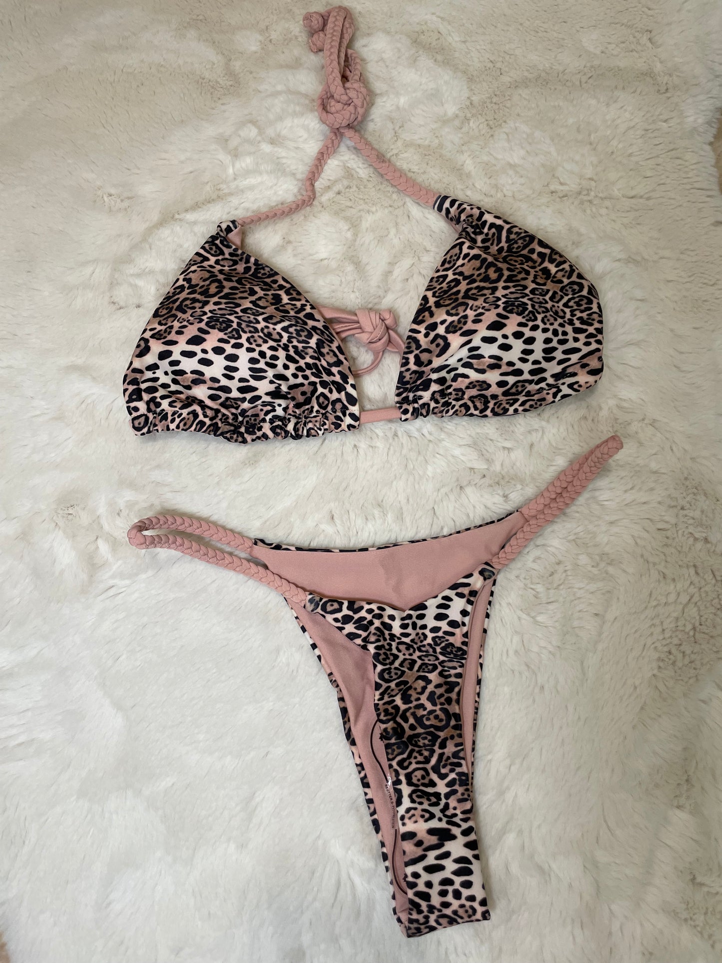 Micro bikini animal print
